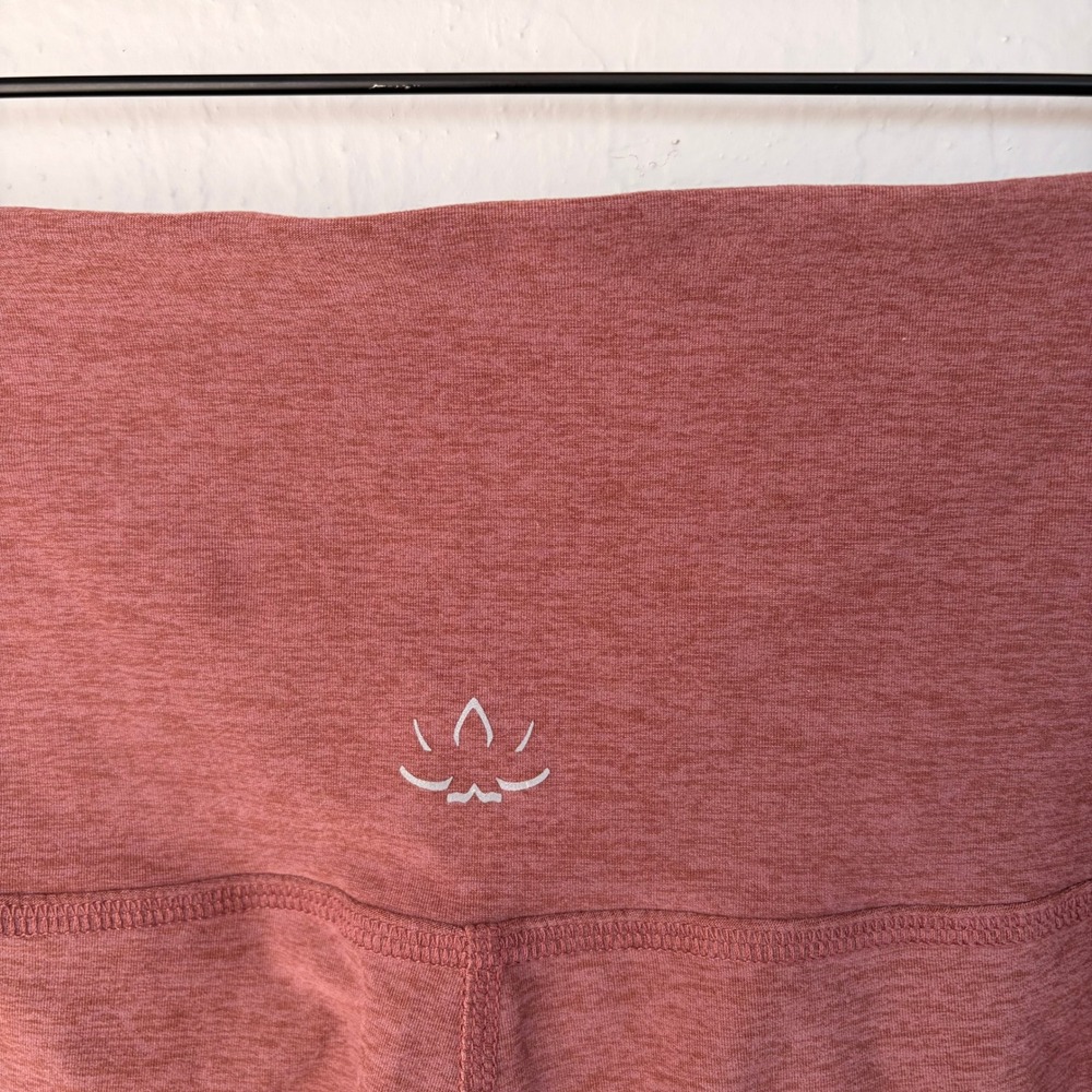 Beyond Yoga Spacedye Midi High Waisted Leggings Womens L Desert Rose Heather - Picture 3 of 9
